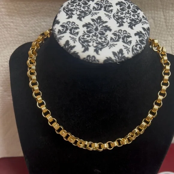 GIVENCHY ROLO LINK NECKLACE - Picture 12 of 13